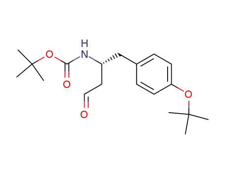 [1-(4-tert-butoxy-benzyl)-3-oxo-propyl]-carbamic acid tert-butyl ester