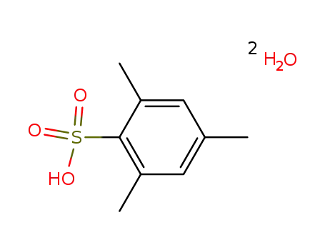Molecular Structure of 835617-36-2 (2-MESITYLENESULFONIC ACID DIHYDRATE, 97)
