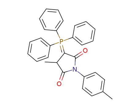 3-Methyl-1-p-tolyl-4-(triphenyl-λ<sup>5</sup>-phosphanylidene)-pyrrolidine-2,5-dione