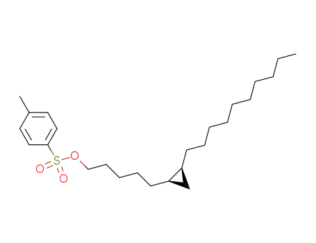 Cyclopropanepentanol, 2-decyl-, 4-methylbenzenesulfonate, (1R,2S)-