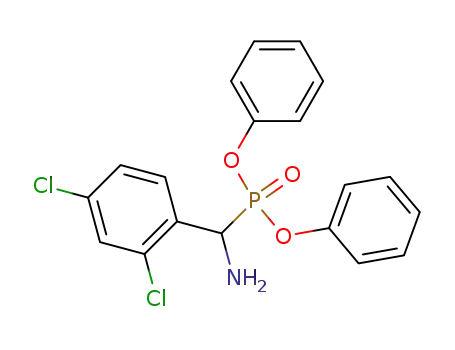 Phosphonic acid, [amino(2,4-dichlorophenyl)methyl]-, diphenyl ester
