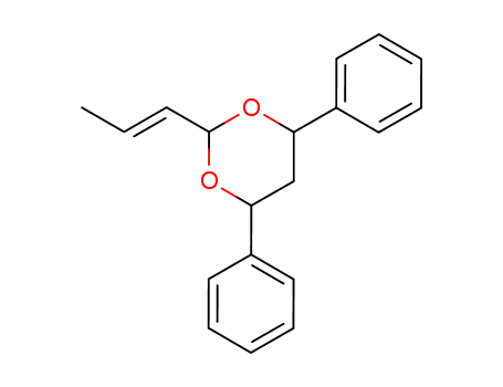 4,6-Diphenyl-2-((E)-propenyl)-[1,3]dioxane