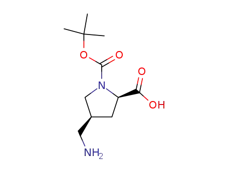 (2R,4S)-4-(aMinoMethyl)-1-(tert-butoxycarbonyl)pyrrolidine-2-carboxylic acid