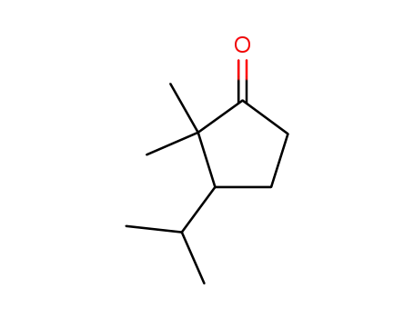 시클로펜타논, 2,2-디메틸-3-(1-메틸에틸)-(9CI)