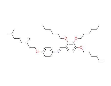 (S)-N-[4-(3,7-dimethyloctyloxy)phenyl]-2,3,4-tris(hexyloxy)-benzalimine