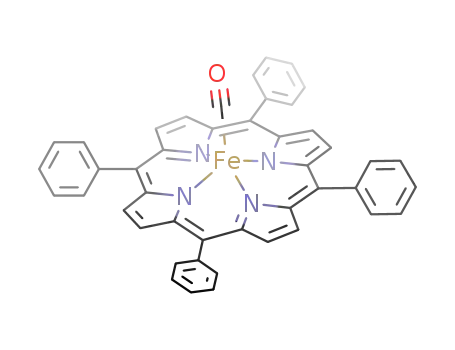 carbonyl(meso-tetraphenylporphyrinato)iron(II)