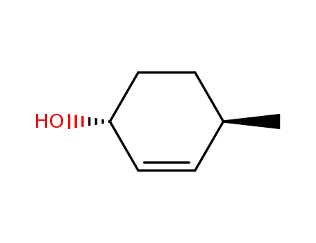 Molecular Structure of 152442-06-3 (2-Cyclohexen-1-ol, 4-methyl-, (1R,4R)-)