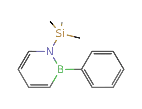 1,2-Azaborine, 1,2-dihydro-2-phenyl-1-(trimethylsilyl)-