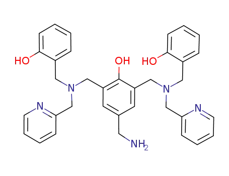 4-(aminomethyl)-2,6-bis([(2-hydroxybenzyl)(pyridin-2-ylmethyl)amino]methyl)phenol