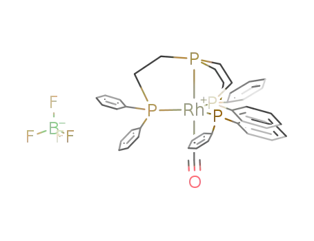 RhCO(tris(2-(diphenylphosphino)ethyl)phosphine) tetrafluoroborate