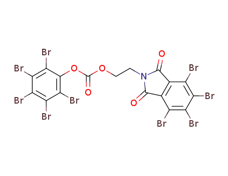 2-(tetrabromophthalimido)ethyl pentabromophenyl carbonate