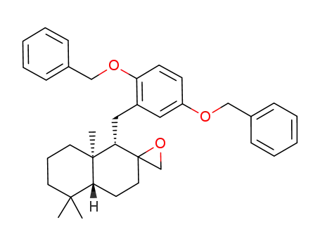 (8R,S)-8,12-epoxyzonarol dibenzyl ether