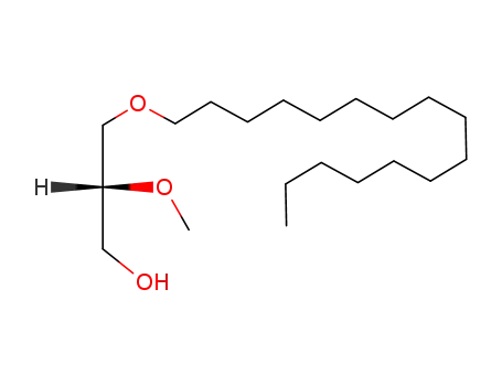 Molecular Structure of 120964-49-0 (1-O-HEXADECYL-2-O-METHYL-SN-GLYCEROL)