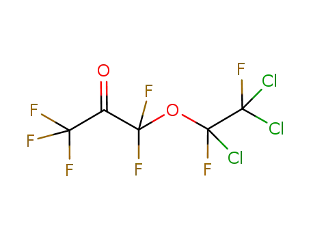 Molecular Structure of 217825-84-8 (1-(1,2,2-trichloro-1,2-difluoroethoxy)perfluoroacetone)