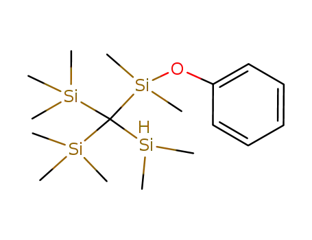 [(dimethylsilanyl-bis-trimethylsilanyl-methyl)-dimethyl-silanyloxy]-benzene