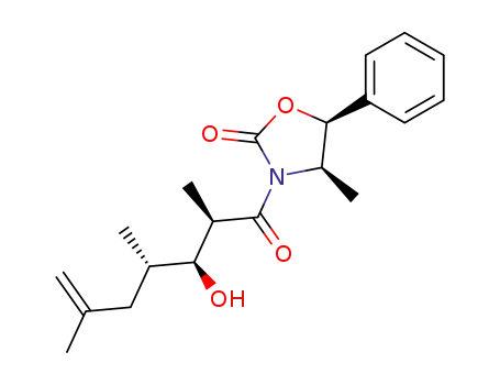(4S,5S)-3-<(2R,3S,4S)-1-oxo-2,4,6-trimethyl-3-hydroxyhept-6-enyl>-4-methyl-5-phenyloxazolidin-2-one