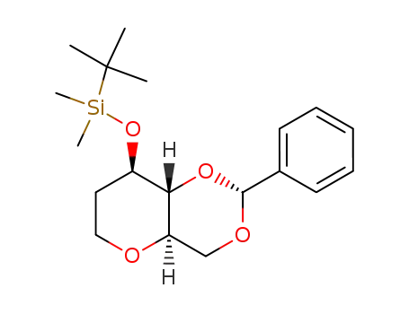 (-)-(1S,3R,6R,10R)-10-(t-Butyldimethylsiloxy)-3-phenyl-2,4,7-trioxabicyclo<4.4.0>decane