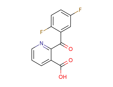 2-(2,5-difluorobenzoyl)nicotinic acid