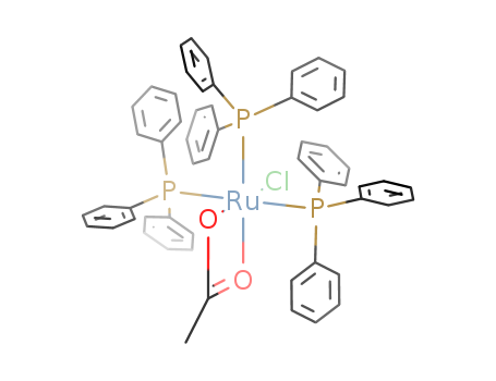 Chlorotris(triphenylphosphine)ruthenium(II) acetate