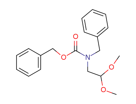 Molecular Structure of 307002-13-7 (benzyl (benzyl)(2,2-dimethoxyethyl)carbamate)