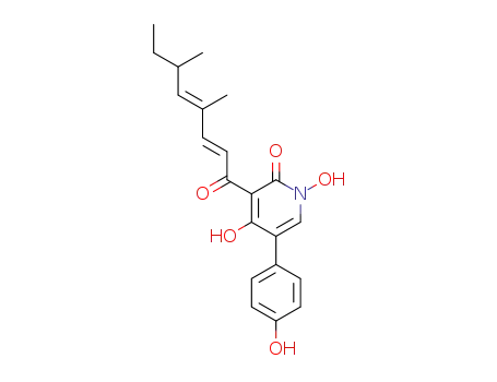 Molecular Structure of 53823-15-7 (tenellin)