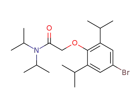 2-(4-bromo-2,6-diisopropyl-phenoxy)-<i>N</i>,<i>N</i>-diisopropyl-acetamide