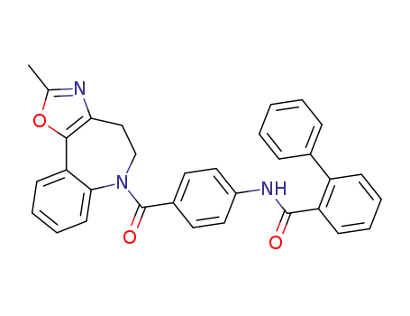 N-(4-(2-Methyl-5,6-dihydro-4H-benzo[b]oxazolo[5,4-d]azepine-6-carbonyl)phenyl)-[1,1'-biphenyl]-2-carboxaMide