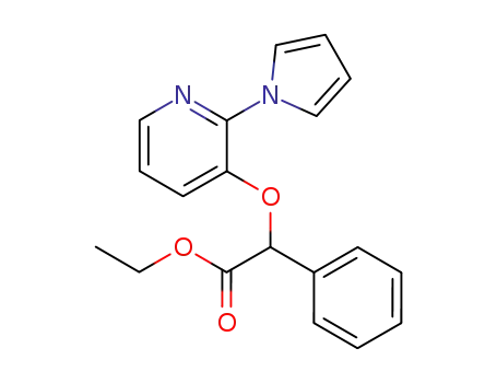 phenyl-(2-pyrrol-1-yl-pyridin-3-yloxy)-acetic acid ethyl ester