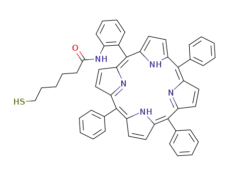meso-<o-(6-mercaptohexanamido)phenyl>triphenylporphyrin