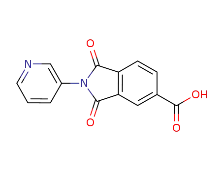 1,3-dioxo-2-(pyridin-3-yl)-2,3-dihydro-1H-isoindole-5-carboxylic acid