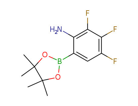 2,3,4-Trifluoro-6-(4,4,5,5-tetramethyl-1,3,2-dioxaborolan-2-yl)aniline(1451391-20-0)