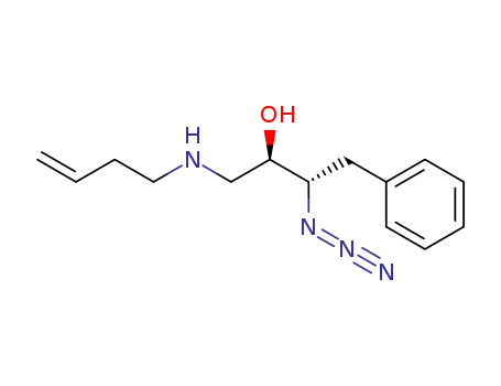 (2R,3S)-3-Azido-1-but-3-enylamino-4-phenyl-butan-2-ol