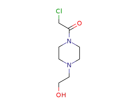 1-피페라진에탄올, 4-(클로로아세틸)-(9CI)
