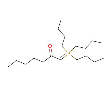 Molecular Structure of 35563-52-1 (2-Heptanone, 1-(tributylphosphoranylidene)-)