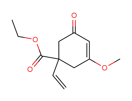 3-Methoxy-5-oxo-1-vinyl-cyclohex-3-enecarboxylic acid ethyl ester