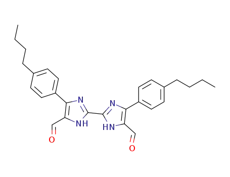 4,4'-bis(p-butylphenyl)-2,2'-biimidazole-5,5'-dicarbaldehyde