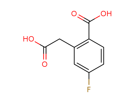 2-(CARBOXYMETHYL)-4-FLUOROBENZOIC ACID