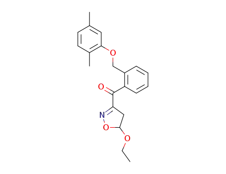 3-[2-(2,5-dimethylphenoxymethyl)benzoyl]-5-ethoxy-2-isoxazoline