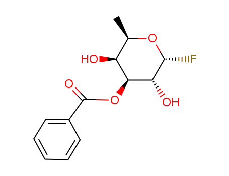 3-O-benzoyl-6-deoxy-α-D-galactopyranosyl fluoride