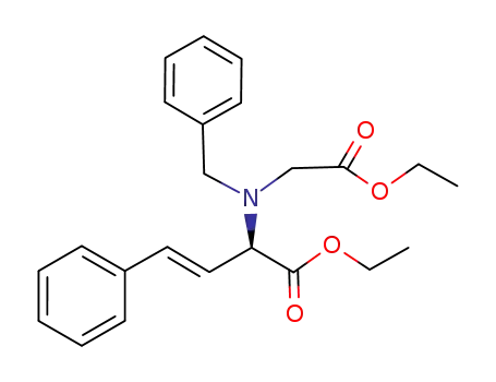 (R,E)-ethyl 2-(benzyl(2-ethoxy-2-oxoethyl)amino)-4-phenylbut-3-enoate