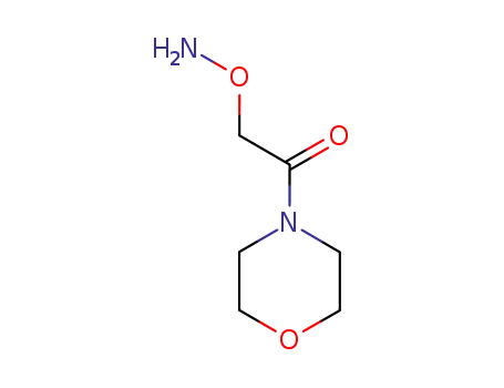 Molecular Structure of 112257-28-0 (Morpholine, 4-[(aminooxy)acetyl]-)