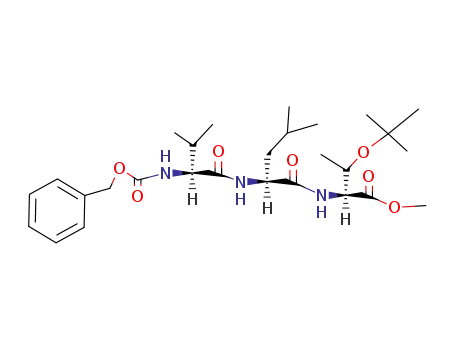 <(Benzyloxy)carbonyl>-L-valyl-L-leucyl-O-tert-butyl-L-threonine Methyl Ester