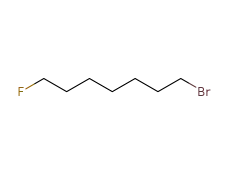Molecular Structure of 334-42-9 (1-bromo-7-fluoroheptane)