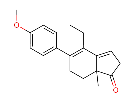 Molecular Structure of 56933-74-5 (3-methoxy-5,6-secoestra-1,3,5(10),8,14-pentaene-17-one)