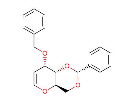 1,5-anhydro-3-O-benzyl-4,6-O-benzylidene-2-deoxy-D-ribo-hex-1-enopyranose