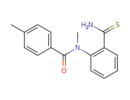 Benzamide, N-[2-(aminothioxomethyl)phenyl]-N,4-dimethyl-