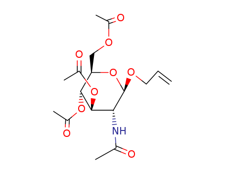 β-D-Glucopyranoside, 2-propen-1-yl2-(acetylamino)-2-deoxy-, 3,4,6-triacetate(28738-44-5)