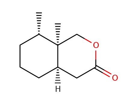 (4aβ,8β,8aβ)-1,4,4a,5,6,7,8,8a-octahydro-8,8a-dimethyl-3H-2-benzopyran-3-one