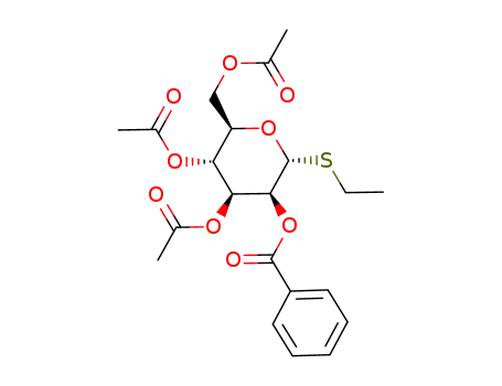 ethyl 3,4,6-tri-O-acetyl-2-O-benzoyl-1-thio-α-D-mannopyranoside