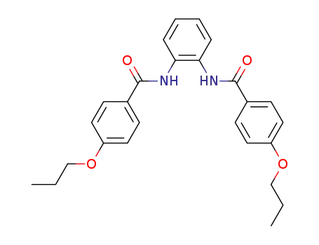 1,2-bis-(4-propoxy-benzoylamino)-benzene